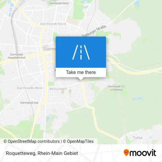 Карта Roquetteweg