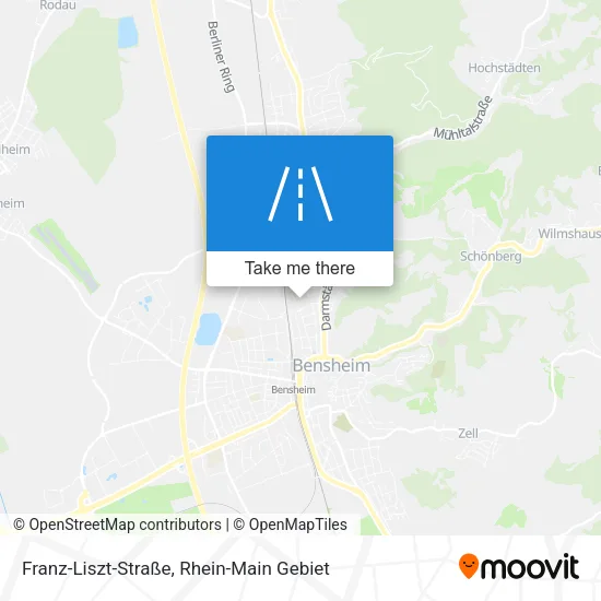 Карта Franz-Liszt-Straße