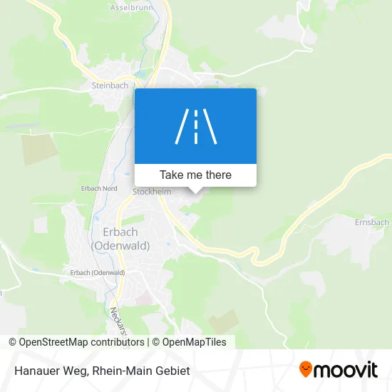 Карта Hanauer Weg