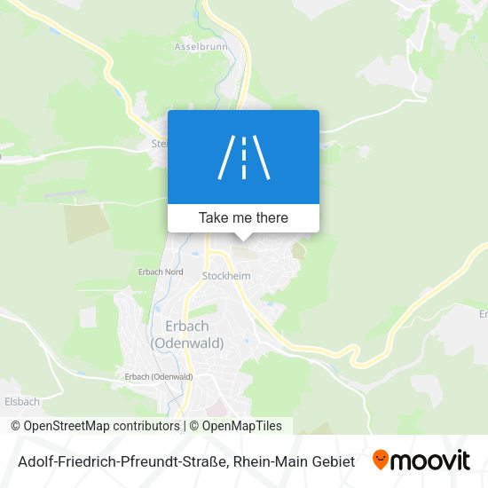 Adolf-Friedrich-Pfreundt-Straße map