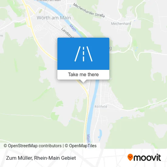 Карта Zum Müller