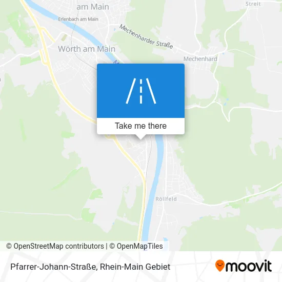 Карта Pfarrer-Johann-Straße