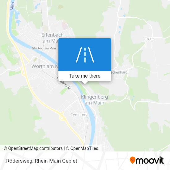 Карта Rödersweg