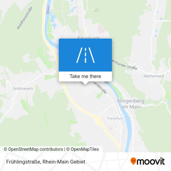 Frühlingstraße map