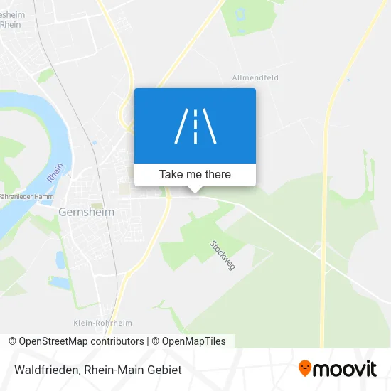 Карта Waldfrieden