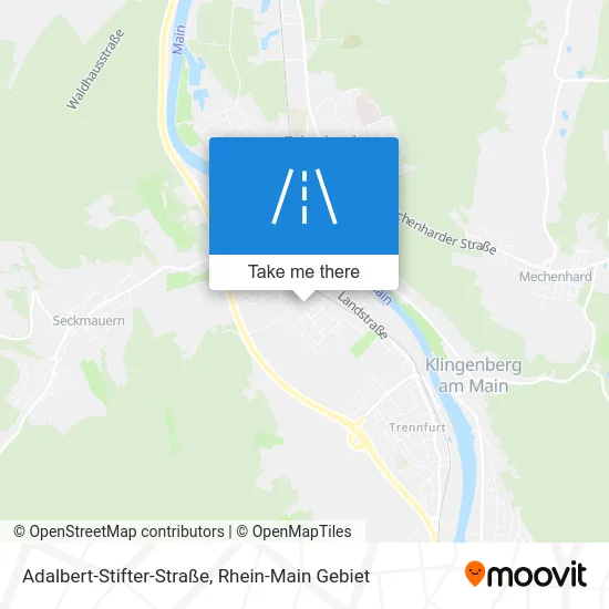 Карта Adalbert-Stifter-Straße
