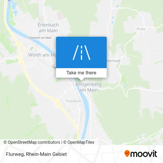 Карта Flurweg