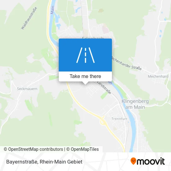 Карта Bayernstraße