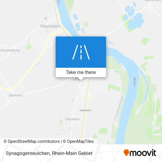 Карта Synagogenreulchen