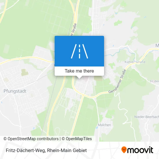 Карта Fritz-Dächert-Weg