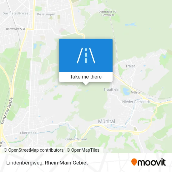 Карта Lindenbergweg