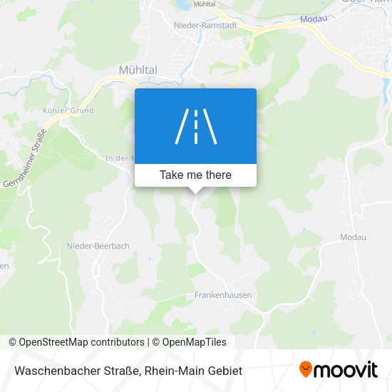 Waschenbacher Straße map