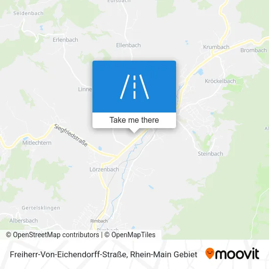 Карта Freiherr-Von-Eichendorff-Straße
