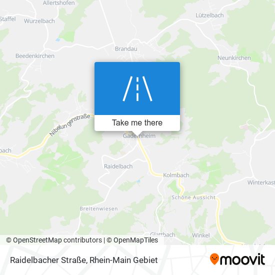 Raidelbacher Straße map