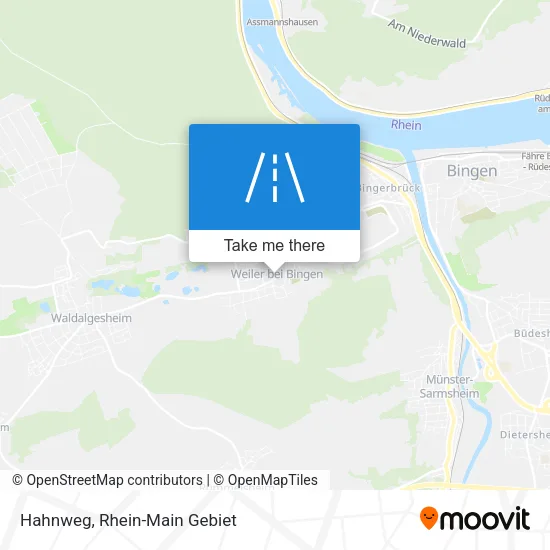 Карта Hahnweg