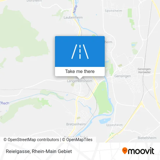 Карта Reielgasse