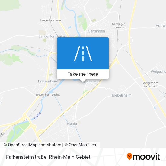 Falkensteinstraße map