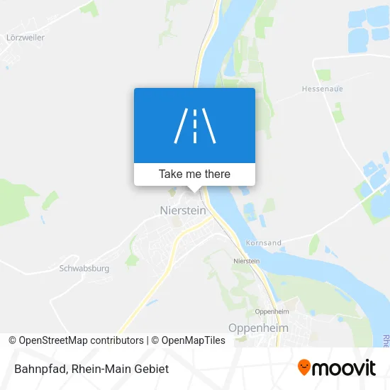 Карта Bahnpfad