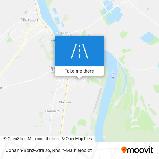 Карта Johann-Benz-Straße