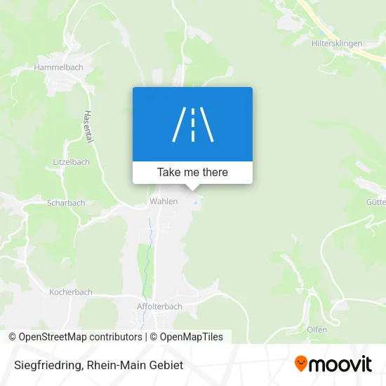 Карта Siegfriedring