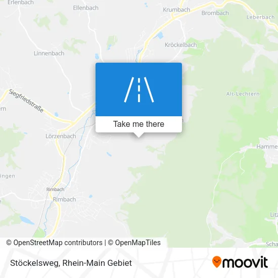 Карта Stöckelsweg