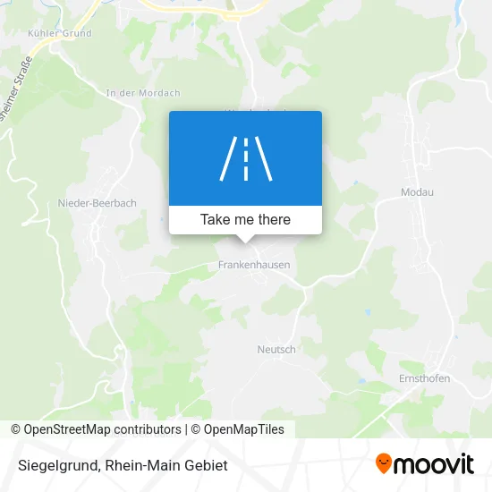 Карта Siegelgrund