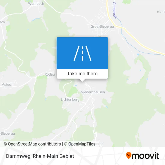 Карта Dammweg