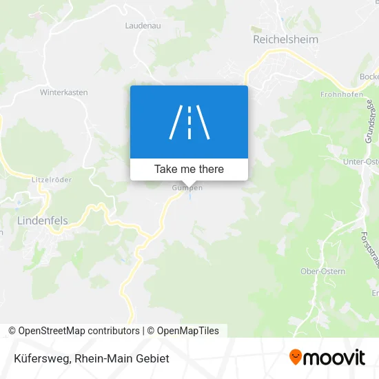 Карта Küfersweg