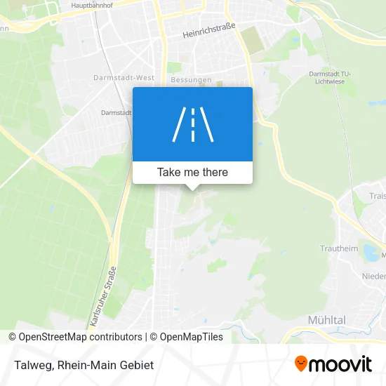 Карта Talweg