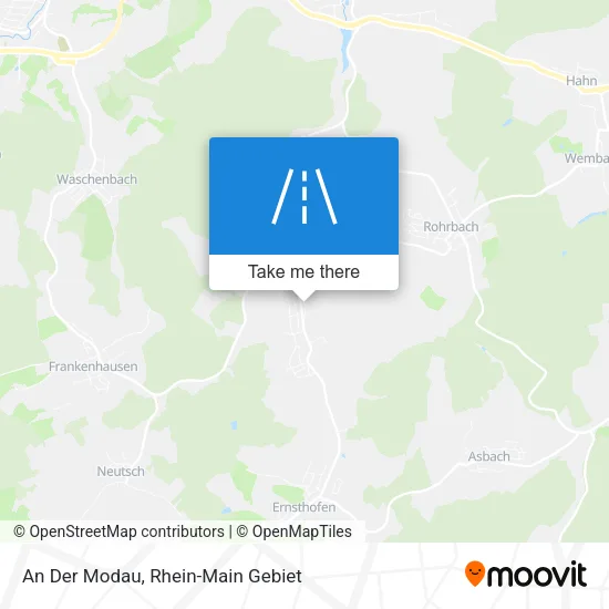 Карта An Der Modau