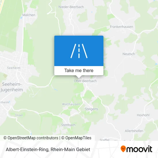 Карта Albert-Einstein-Ring