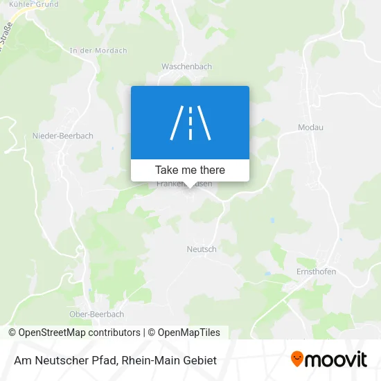 Карта Am Neutscher Pfad