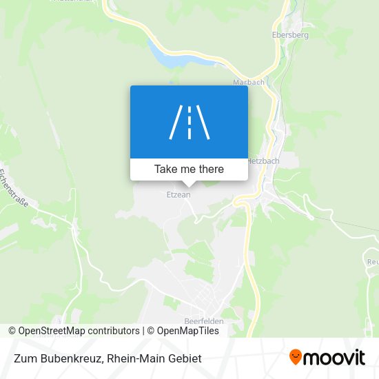 Zum Bubenkreuz map