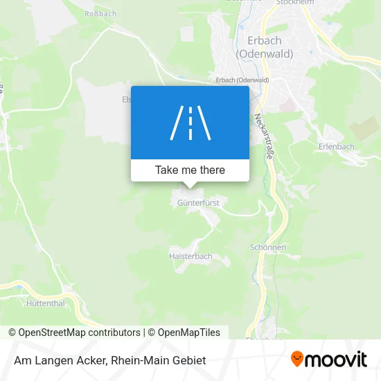 Карта Am Langen Acker