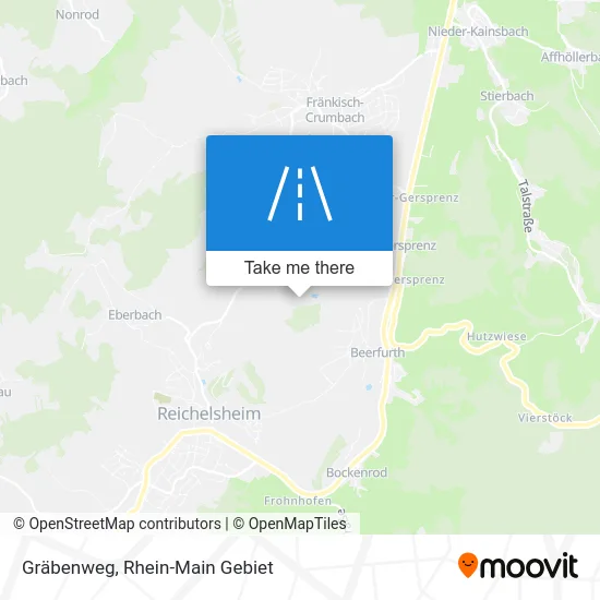 Карта Gräbenweg