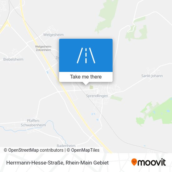 Карта Herrmann-Hesse-Straße