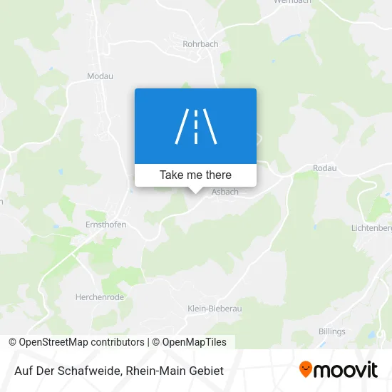 Карта Auf Der Schafweide