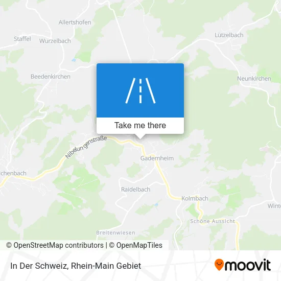 Карта In Der Schweiz