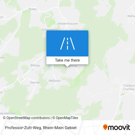 Карта Professor-Zutt-Weg