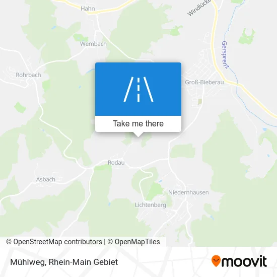 Карта Mühlweg