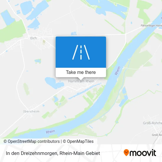 Карта In den Dreizehnmorgen