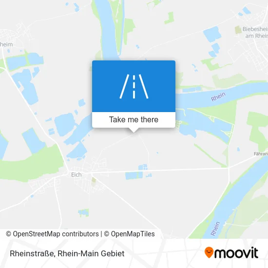 Rheinstraße map