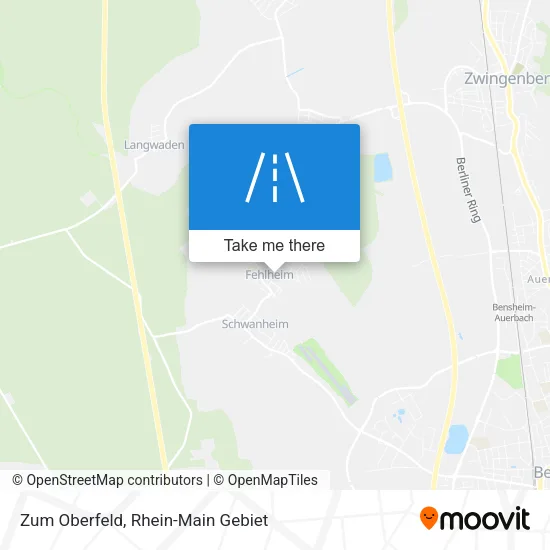 Карта Zum Oberfeld