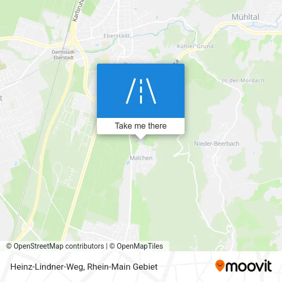 Карта Heinz-Lindner-Weg