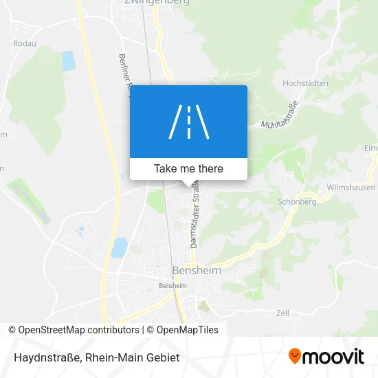 Карта Haydnstraße