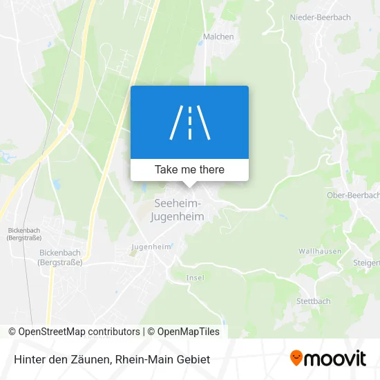 Карта Hinter den Zäunen