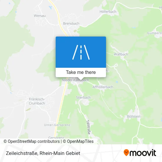 Карта Zeileichstraße