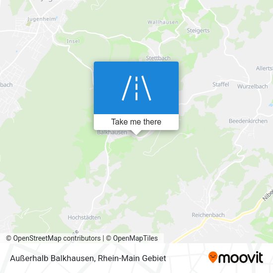 Außerhalb Balkhausen map