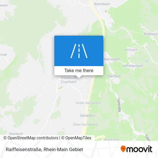 Карта Raiffeisenstraße
