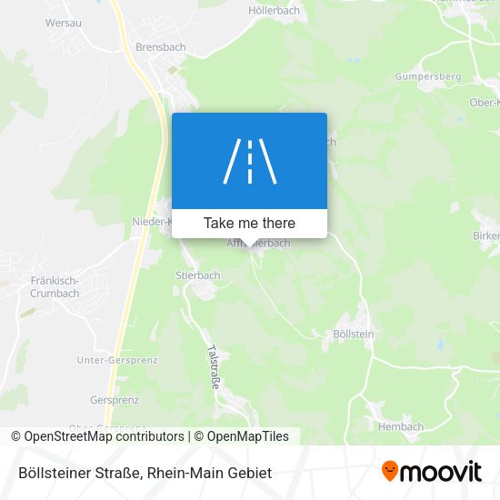 Böllsteiner Straße map